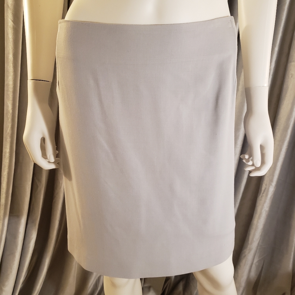 BCBGMAXAZRIA Powder Blue Pencil Skirt